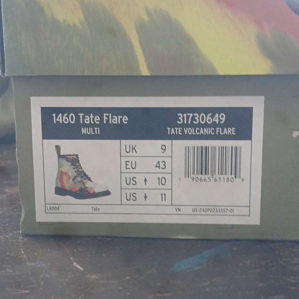 Tate Volcanic Flare Multi-color Boots - Picture 2 of 4